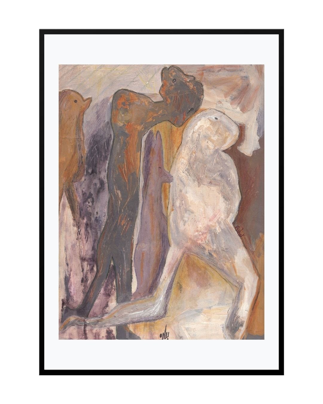 Posters, Prints, & Visual Artwork Abstract Surrealism Art - Foreigners
